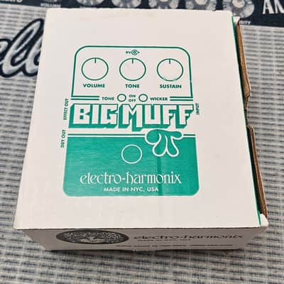 Electro-Harmonix Big Muff Pi with Tone Wicker Fuzz Pedal (USED) image 5