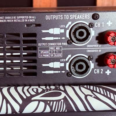 QSC GX3 2-Channel Power Amplifier 2010s - Silver image 2