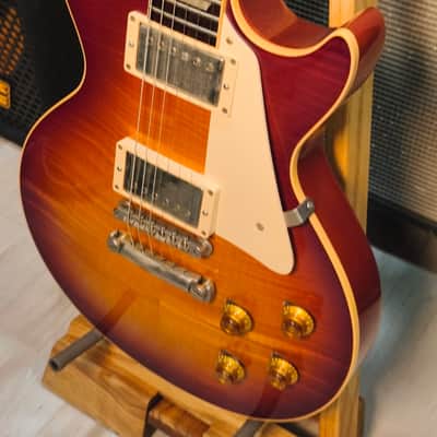 Gibson Les Paul Standard 1959 R9 2009 Dark Cherry Sunburst image 3