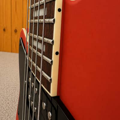 Lefty Bayonet RA(Railhammer) FM (Flame Maple) in Rock Orange image 15