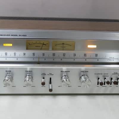 PIONEER SX-650 RECEIVER WORKS PERFECT SERVICED FULLY RECAPPED + LED's image 2