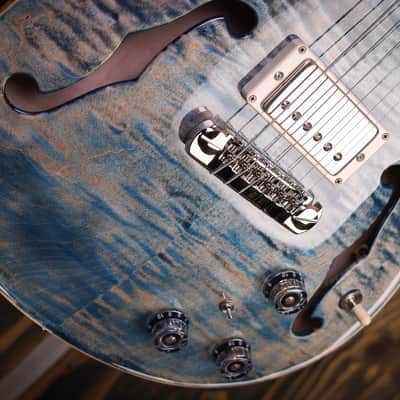 PRS Hollowbody II Piezo 2025 - Faded Whale Blue image 9