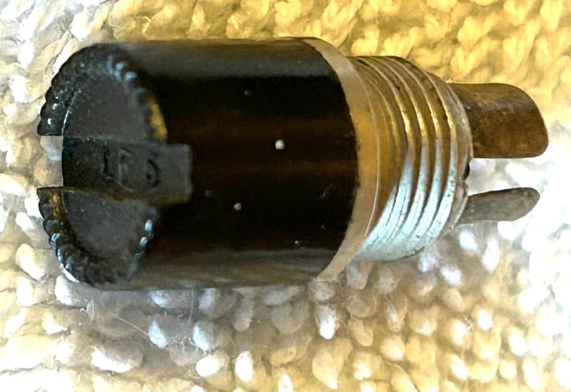 Vox AC-30 AC-15 Original JMI 1960's Fuse Screw In Cap/Holder #2 image 1