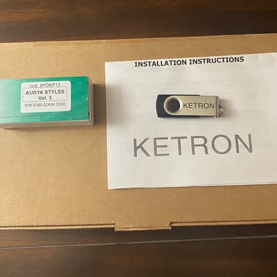 KETRON Pendrive USB Stick Audia Styles Vol. 3 ( for SD9,SD90,SD60,SD60K ) image 1