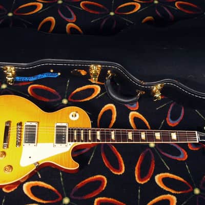 Gibson Les Paul 1958 Historic 58 Custom Shop CR8 Flame Top Chambered 2012 Lemonburst image 11
