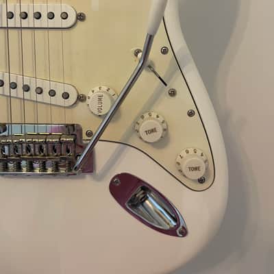 Immagine Fender Player Stratocaster with Pau Ferro Fretboard 2018 - 2024 - Polar White - 5