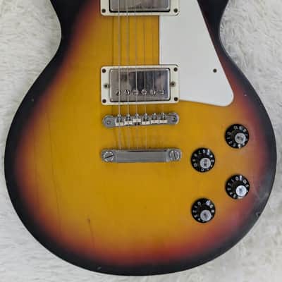 Castilla Les Paul Style Electric Guitar Sunburst with Case – Good Condition image 2