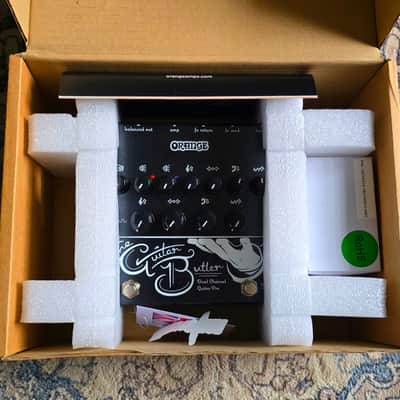 Orange Guitar Butler Dual Channel Guitar Pre 2022 - Present - Black image 2