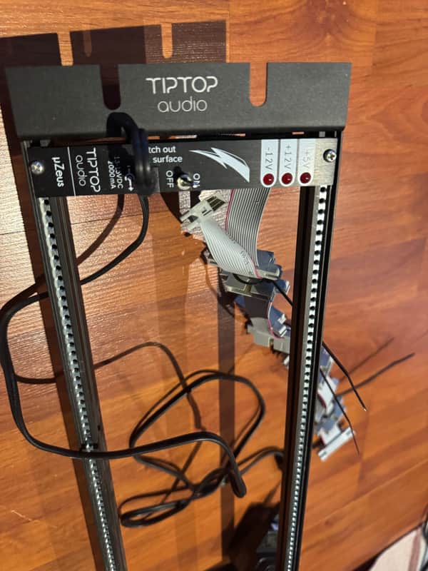 Tiptop Rack w Audio uZeus w Flying Bus Boards 2010s - Silver Bild 1