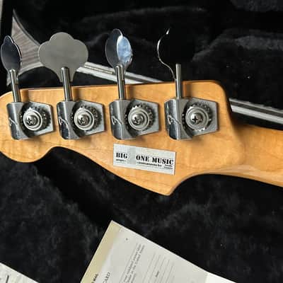 1983 Fender USA Precision Bass Sunburst with Papers & Case image 10
