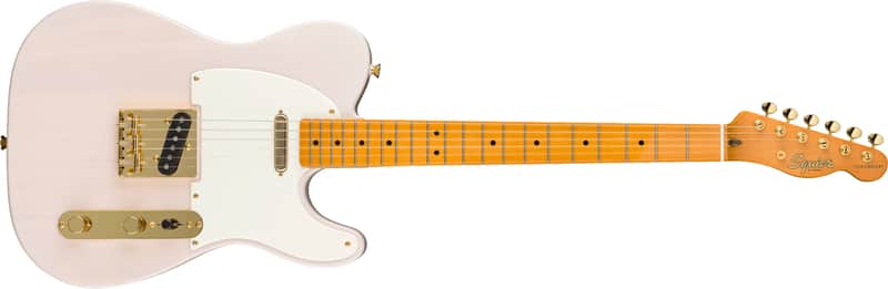 Mint Squier FSR Classic Vibe '50s Telecaster with Maple Fingerboard 0374029501 - White Blonde image 1