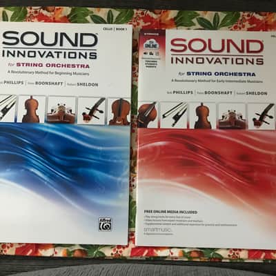 Alfred Music Sound Innovations for String Orchestra Cello books 1 & 2 image 2