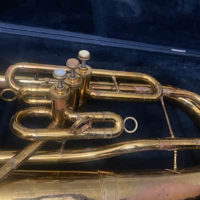 CONN  14I EUPHONIUM IN PLAYING CONDITION , Mouthpiece &Hard case SN309526 image 12