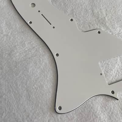 Unknown Fender US Telecaster Thinline/Tele 69 PAF Guitar Pickguard 3 Ply White image 5