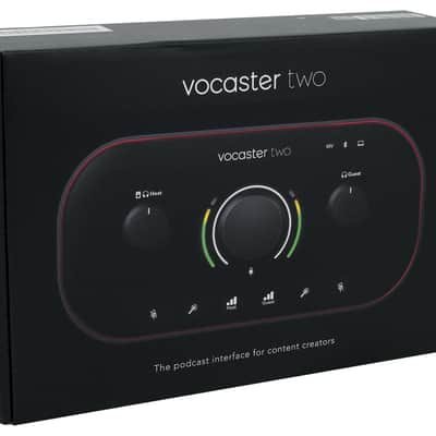 Immagine Focusrite Vocaster Two USB-C Podcast Recording Interface+Headphones+Dynamic Mics - 20