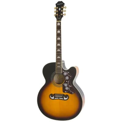 Epiphone J-200EC STUDIO Acoustic Electric Guitar image 3