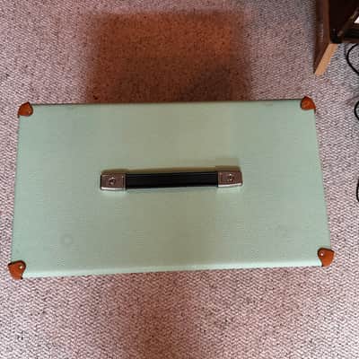 Mesa Boogie 1x12” Jupiter, Wide body guitar cabinet - surf green tolex image 2