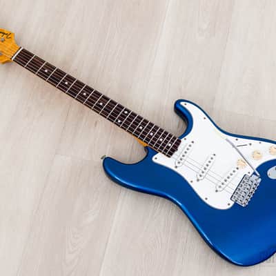 1981 Tokai Springy Sound ST60 Vintage S-Style Guitar Metallic Blue, 100% Original w/ Case, Japan image 12