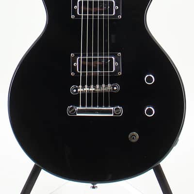 Used Hamer Eclipse Slammer Series Black Double-Cut HH Electric Guitar image 2