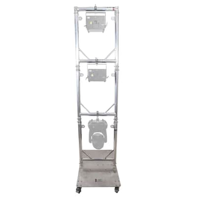 ProX Rolling Aluminum Lighting Truss Modular 3X Rapid U Grid Trio Package image 4