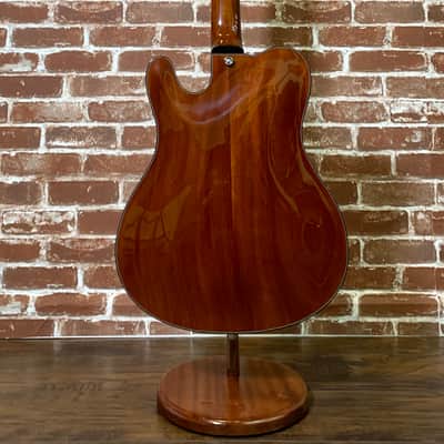 Timothy Bram Mahogany Thin Line Tribute Archtop Model # 15, near Mint condition, 14 1/2" Lower Bout Natural image 3