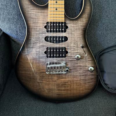 Suhr Modern Plus HSH with Roasted Maple Fretboard 2018 - Present - Charcoal Burst image 13