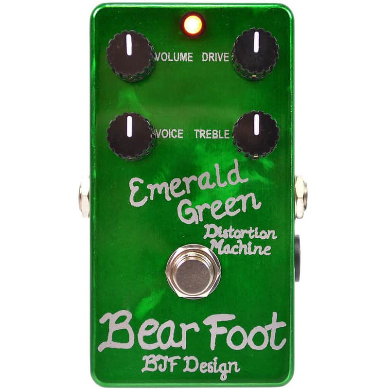 Bearfoot FX Emerald Green Distortion Machine | Reverb