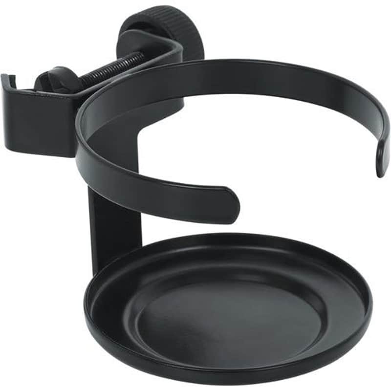 Gator Frameworks GFW-SINGLECUP Single Cup Beverage Holder Mount for Mic Stand image 1
