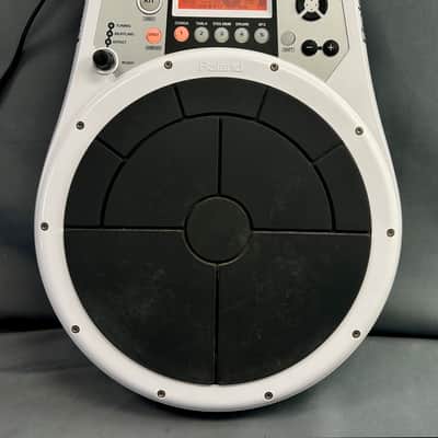 Roland HPD-10 HandSonic Digital Hand Percussion Controller 2010s - White w/ Tripod Stand, Mount & Power Supply