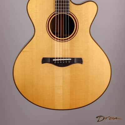 2008 Traugott BK Cutaway, Brazilian Rosewood/German Spruce image 3
