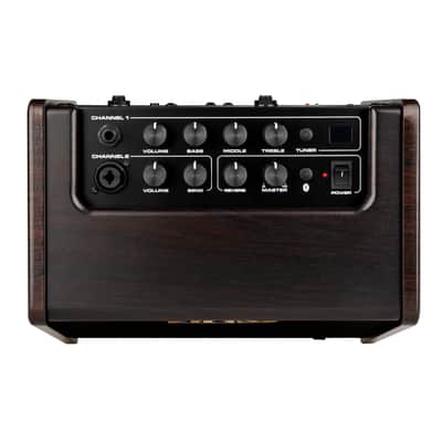 NUX AC-25 Stageman 25 Watt 1 x 6.5" 2 Channel Rechargable Modeling Acoustic Amp w/ Bluetooth image 5