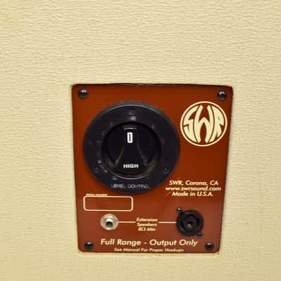 SWR California Blonde II 200-Watt 2-Channel Acoustic Instrument Amp image 10