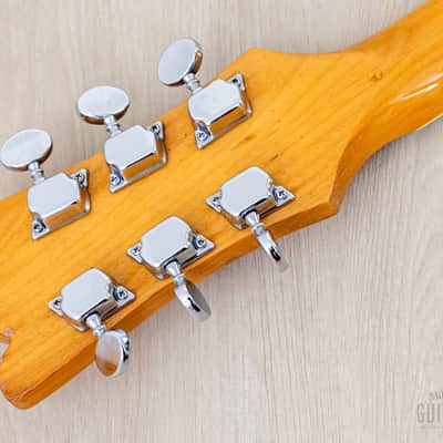 1970s Mosrite Ventures Model “Avenger” Vintage Electric Guitar White w/ Moseley Vibrato, Firstman Japan image 5