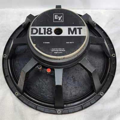 EV Electro-Voice DL18MT 18" 400 Watt 8 ohm Low-Frequency Reproducer Speaker (PAIR) image 2