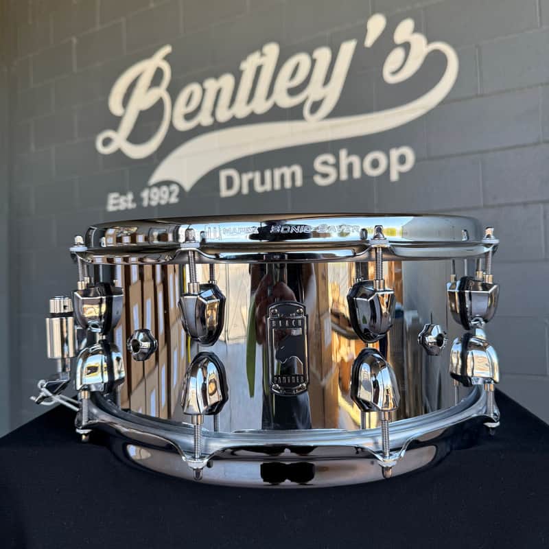 Mapex Black Panther 6x14 'Cyrus' Chrome-over-Steel Snare Drum (Rm 4) image 1