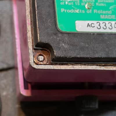 Boss BF-2 Flanger Taiwan Green Label PSA Spec image 9