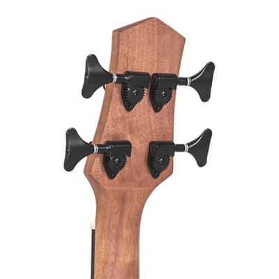 Gold Tone M-Bass25/FL Micro 25" Scale Fretless Acoustic/Electric Bass  - Natural image 7