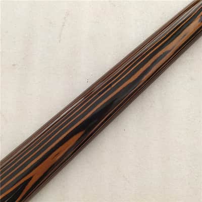 5 String Zebra Wood Bass Guitar Neck,20-Fret image 8
