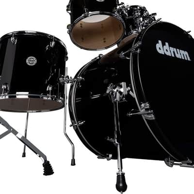 ddrum D2 522 MB 5pc Acoustic Drum Kit. Midnight Black image 5