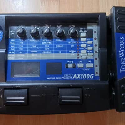 Korg AX100G Early 2000's - Black/Blue image 2