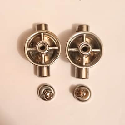 MAPEX SNARE DRUM LUGS PAIR WITH SCREWS- FREE SHIP TO C-USA! image 3