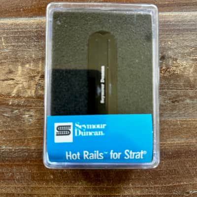Seymour Duncan SHR-1b Hot Rails Strat Bridge Pickup - Black image 2