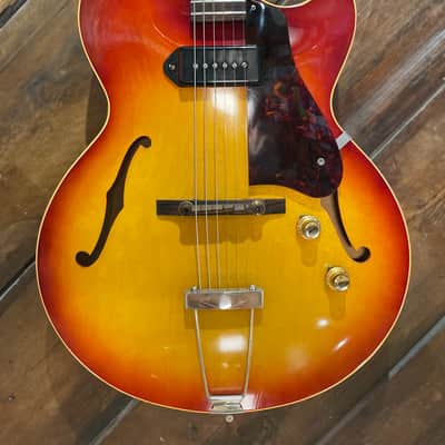 1962 Gibson ES-125TC, Cherry Sunburst image 2