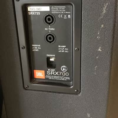 JBL SRX 725 PA Speakers (pair) w/ Covers image 5