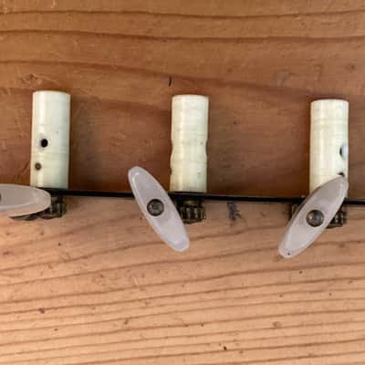 Vintage Engraved Fustero Classical Spanish Guitar Tuning Heads Tuners Circa 1970 image 7