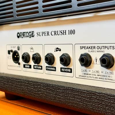 🍊DEAL🍊 Orange Super Crush 100 Head + PPC212 2x12 Cab~ Guitar Amp Stack~ MINT! image 19