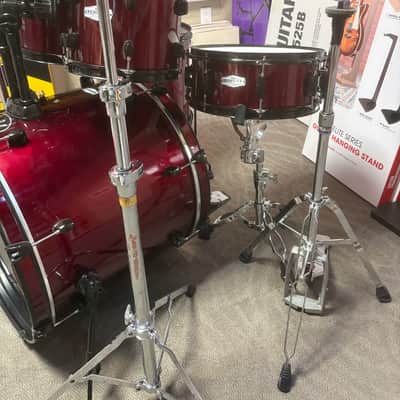 Pearl Forum 5-Piece Drum Set w/Hardware - Wine Red (Used) image 2