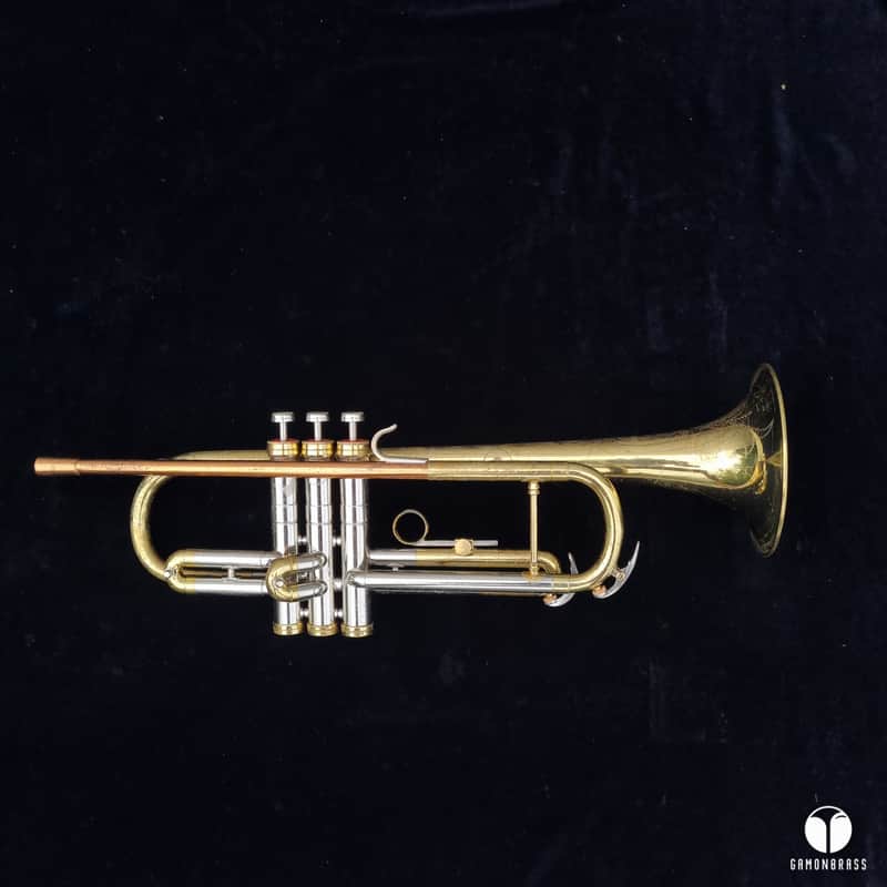 1963 BIG BELL C.G. Conn 6B Victor coprion leadpipe trumpet case mouthpiece gamonbrass image 1