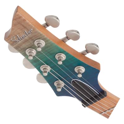 Schecter C-1 Standard Plus Electric Guitar - Blue Fade image 4
