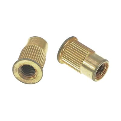 Faber TPI-B Steel Metric Bridge/Tailpiece Anchors/Bushings (Aged/Relic Gold)